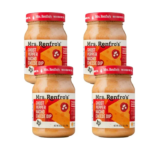 Miniatura 8 de Mrs. Renfro's Salsa de queso nacho con chipotle, 16 oz (paquete de 2)