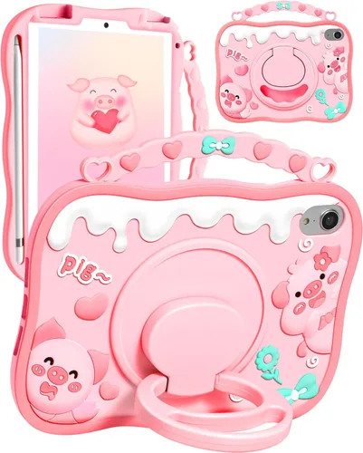 Miniatura 9 de Funda para iPad 5th/6th/Air 1st/Air 2nd/Pro 9.7" - Funda de silicona con soporte para iPad 2017/2018/Air 1/Air 2/Pro 2016 Funda para tablet Dinosaur