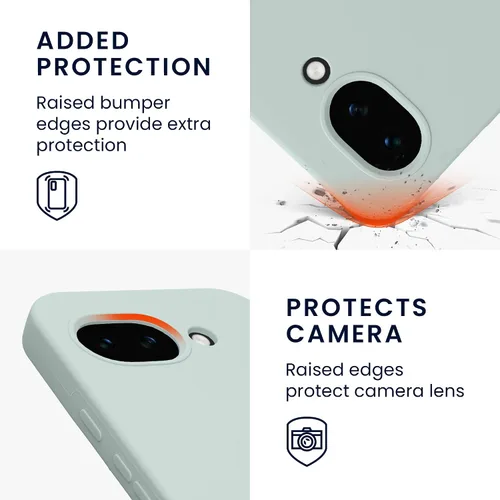 Miniatura 203 de kwmobile Funda Compatible con Google Pixel 6 Pro - Funda de teléfono de silicona TPU con acabado suave - Azul Arrecife