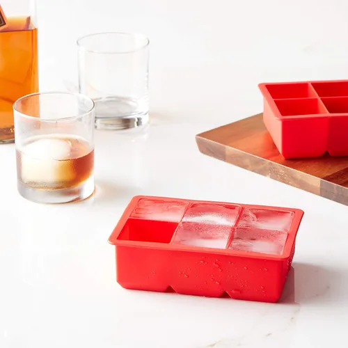 Miniatura 8 de Tovolo King Cube Ice Mold Tray Candy Apple