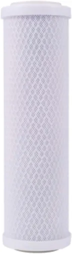 CFS Cartucho de filtro de agua de bloque de carbono compatible con modelos de filtro universales de 10 pulgadas - Elimina el mal sabor y el olor -