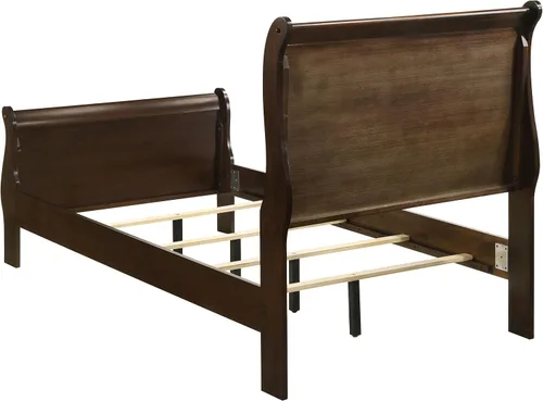 Miniatura 5 de Coaster Home Furnishings Louis Philippe 202411T - Cama de trineo con doble panel