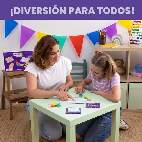 Miniatura 7 de BONNYCO Tangram Puzzle Paquete de Madera de 30 Recuerdos de Fiesta para Niños. Rellenos de Bolsas de Dulces para Niños de 3-5, 4-8, Regalos