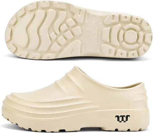 Miniatura 5 de Zapatos de chef para mujeres y hombres, zapatos de trabajo unisex, antideslizantes, ligeros, impermeables, para exteriores, zuecos Armadillo
