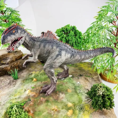 Miniatura 7 de Gemini&Genius Giganotosaurus Figura de juguete de dinosaurio para niños, juguete de dinosaurio Giganotosaurus, figura de acción de dinosaurio