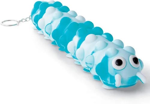 Miniatura 6 de Juguete antiestrés para niños, diseño de clip para mochilas y llaveros, actividades sensoriales divertidas para aliviar el estrés y concentrarse