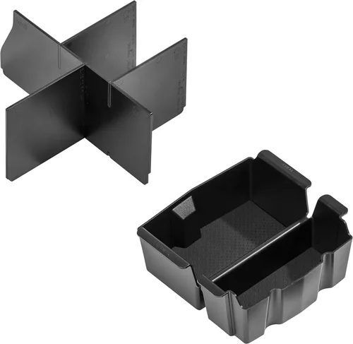 Miniatura 11 de Vehicle OCD Bandeja organizadora de consola central con forros negros para Jeep Wrangler JL/JLU (2018-2024) Jeep Gladiator JT Truck (2020-2024)