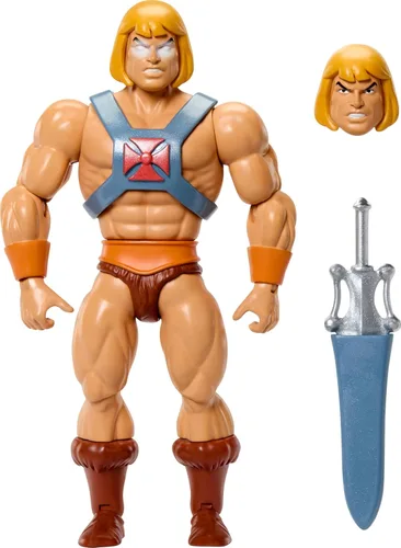 Miniatura 8 de Masters of The Universe Origins - Figura de acción Buzz-Off Cartoon Collection, 5.5 pulgadas, líder de abeja de TV de los años 80 alado y con gafas