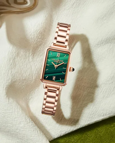 Miniatura 7 de Lola Rose Classic Womens Watch with Gemstone Inspiration Ladies Rose Gold Stainless Steel Strap Watch Classic Gift for Women