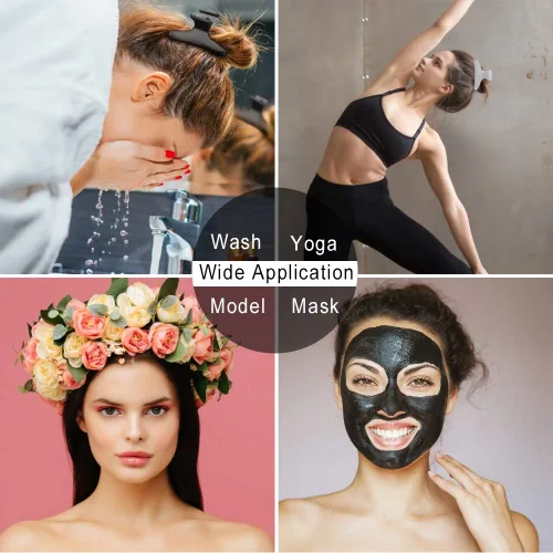 Miniatura 3 de CIEHER - Pinzas para el cabello para mujer, paquete de 24 pinzas para el cabello para peinar, pinzas para el cabello de mariposa, pinzas para Negro