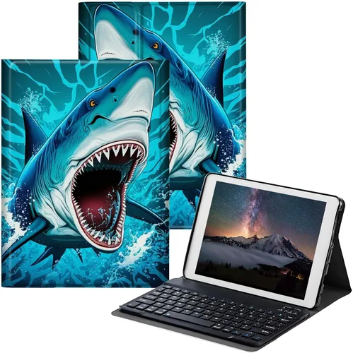Miniatura 19 de Funda para Samsung Galaxy Tab S6 Lite 2022/2020 con teclado inalámbrico desmontable y soporte ajustable para proteger la tableta para Samsung Galaxy