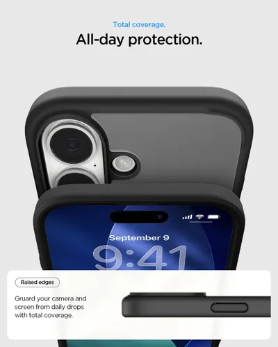 Miniatura 408 de Spigen Funda para iPhone 13 Mini, ultra híbrida MagFit [antiamarilleo] [compatible con Magsafe] - Transparente