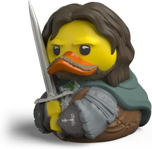 TUBBZ Edición en caja: El Señor de los Anillos - Figura de vinilo de pato de goma para cosplay de Aragorn