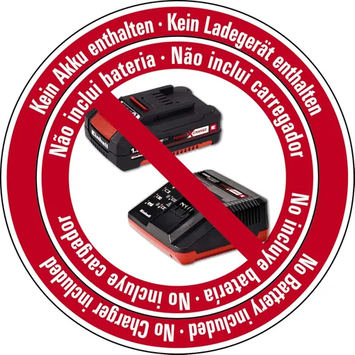 Miniatura 5 de Einhell TE-OS 18/230 Li- Solo Power X-Change - Lijadora orbital inalámbrica