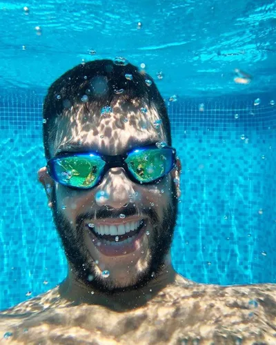Miniatura 9 de Aegend - Gafas de natación, paquete de 2 gafas de natación sin filtraciones, para adultos, hombres, mujeres y jóvenes Azul