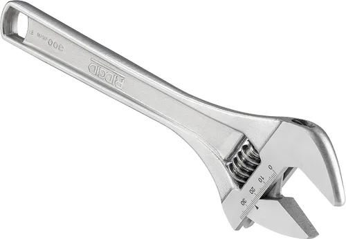 Miniatura 2 de Ridgid 86917 762 Llave ajustable, llave ajustable de 12 pulgadas para métrica y SAE, plata, pequeña