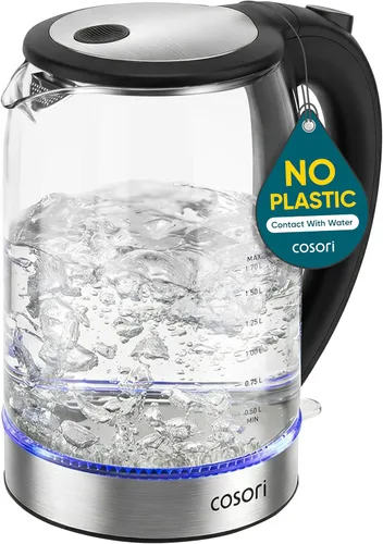 Miniatura 8 de COSORI - Hervidor eléctrico con control de temperatura de 1.7L, tetera eléctrica y caldera de agua caliente con mantenimiento de calor de 60