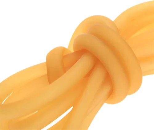 Caucho flexible Tubo de banda de caucho de látex natural Parte elástica 3050 Honda 0.118 in x 0.197 in 3.3 ft Banda de goma drenaje elástico
