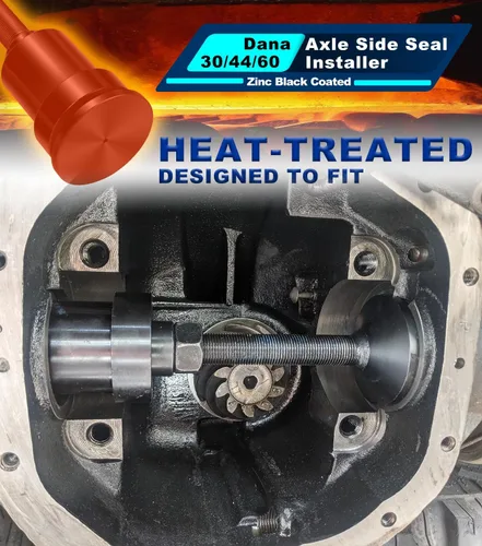 Miniatura 3 de Herramienta de instalación de sello lateral del eje interior para diferenciales delanteros y traseros Dana 30/44/60 compatible con Jeep, Ford