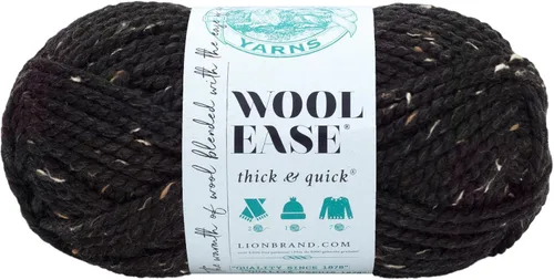 Miniatura 103 de Lion Brand Yarn - Ovillo de lana Wool-Ease Thick & Quick color fuerza aérea