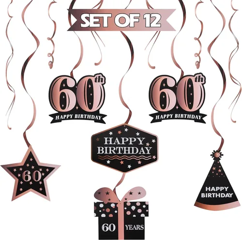 Miniatura 114 de LINGTEER - Serpentinas para fiesta de cumpleaños, 10º