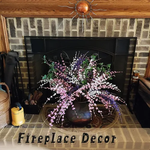 Miniatura 7 de Wootkey 10 Piezas Flores Artificiales de Jazmín de 29.5" de Largo Flores Falsas Ramas Secas para el Día de la Madre Hogar Oficina Bricolaje Arte