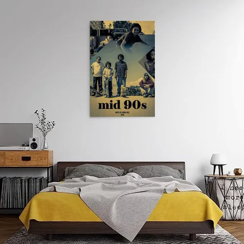 Miniatura 3 de CLBCIHWFN Póster de mediados de los años 90, película retro de comedia, drama, patinaje, película retro, para habitación, estética y arte de pared