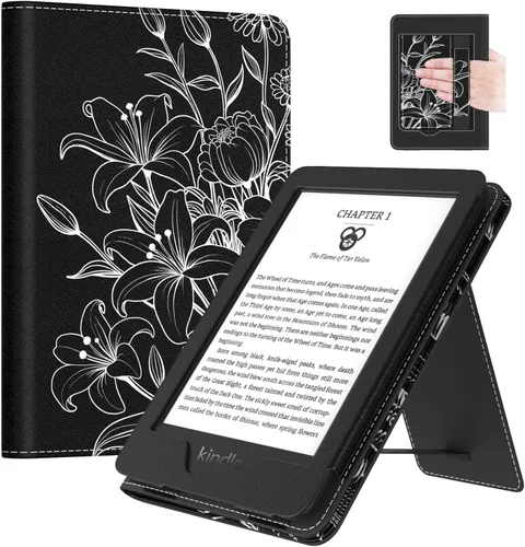 Miniatura 48 de MoKo Funda para Kindle de 6 pulgadas (11ª generación, versión 2024/2022)/(10ª/8ª generación, 2019/2016), carcasa de poliuretano ultraligera