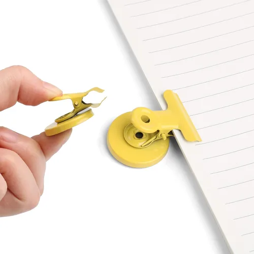 Miniatura 6 de VNDUEEY Paquete de 20 imanes para nevera, clips magnéticos fuertes resistentes, clips magnéticos para pizarra blanca, imanes para nevera, taquilla