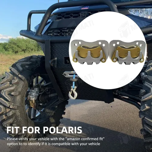 Miniatura 5 de M MATI Pinzas de freno traseras izquierda derecha para Polaris Ranger 570 700 800 6x6 900 1000 Crew Diesel RZR 4 900 MVRS 700 800 1911762 1911764