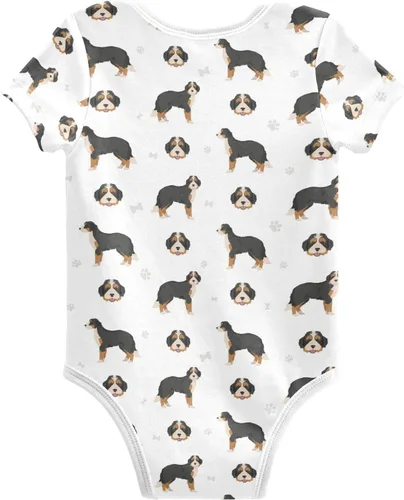 Miniatura 2 de vvfelixl Trajes de bebé lindos conjuntos de cachorros de manga corta de algodón ropa de bebé para niños niñas 0-24 meses