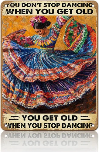 Miniatura 116 de Cartel de metal vintage con texto en inglés "Girl and She Lived Happily Ever After Dog" (Poodle Girl and She Lived Happily Ever After Dog), letrero