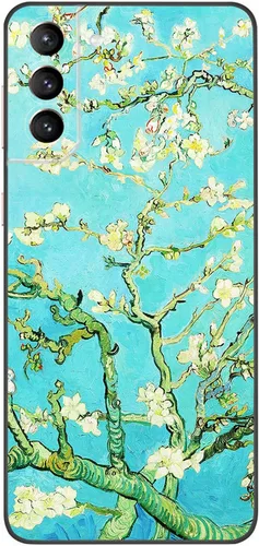 Miniatura 41 de Berkin Arts Funda compatible con Samsung Galaxy S22 Ultra, funda de silicona Art Nouveau Floral Flower (Clematis by Alphonse Mucha)