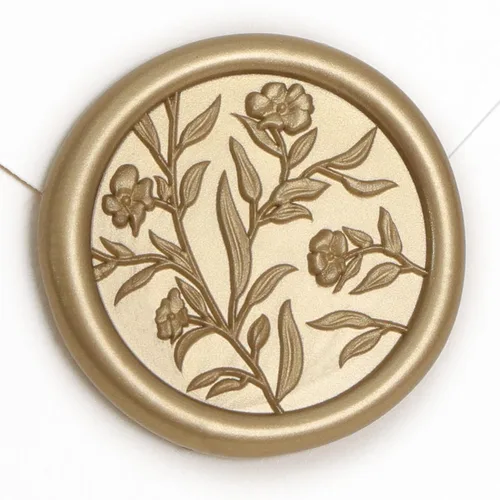 Miniatura 13 de UNIQOOO Adhesivos de sello de cera – (3 diseños en 1 unidad) para invitación de boda, 60 calcomanías autoadhesivas, perfectas para invitación