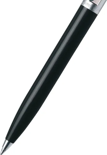 Miniatura 3 de Sheaffer Sentinel Bolígrafo Negro de Punta de Bola con Ribete Cromado