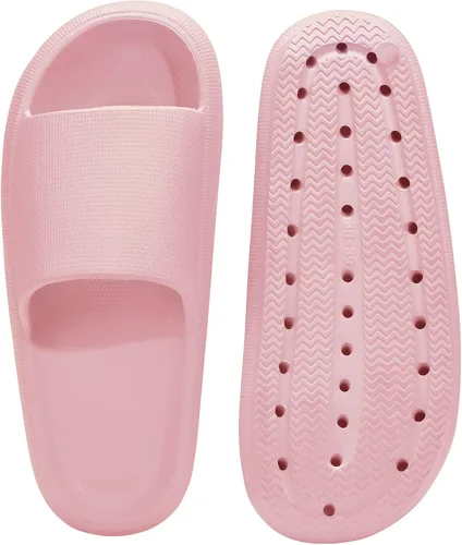 Miniatura 6 de Sandalias antideslizantes para mujeres y hombres, sandalias antideslizantes para baño y ducha, suela gruesa suave para interiores y exteriores