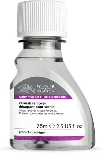 Miniatura 8 de Winsor & Newton Artisan aceite de secado rápido, soluble en agua, para artesanos, botella de 75 ml Removedor de barniz artesanal