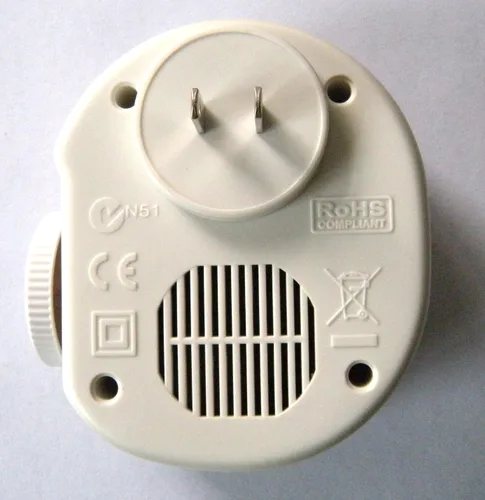 Miniatura 3 de Mfresh Purificador enchufable del aire iónico ajustable del purificador del ozono del pequeño filtro de aire del sitio