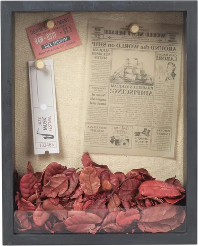 Miniatura 2 de Marco de Caja de Sombra 5x10 Caja de Exhibición de Caja de Sombra con Fondo de Lino para Premios, Objetos de Colección, Flores, Fotos, Recuerdos