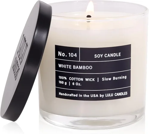 Miniatura 36 de Lulu Candles Sexy Man Vela perfumada de lujo en tarro de soja Vertida a mano en los Estados Unidos Altamente perfumada y duradera