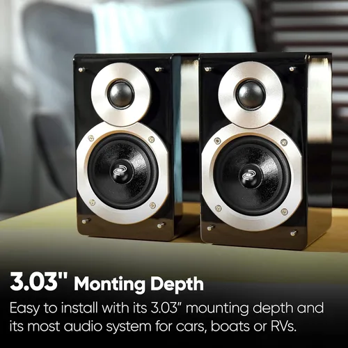 Miniatura 7 de Pyle Woofer de graves medios para automóvil de 8 pulgadas - Sistema de altavoces componentes de audio para automóvil de alta potencia de 360 vatios
