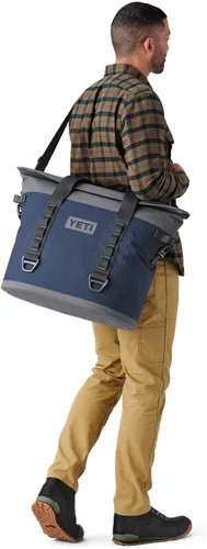 Miniatura 6 de YETI Enfriadores suaves portátiles Hopper Serie M con acceso MagShield Rojo de vid silvestre