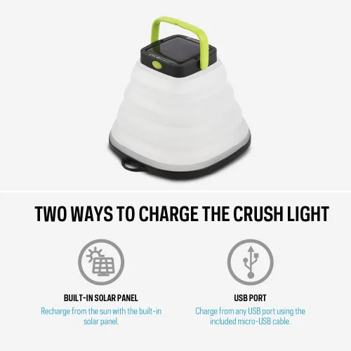 Miniatura 7 de Goal Zero Crush Light Linterna Solar Alimentada por Energía Solar