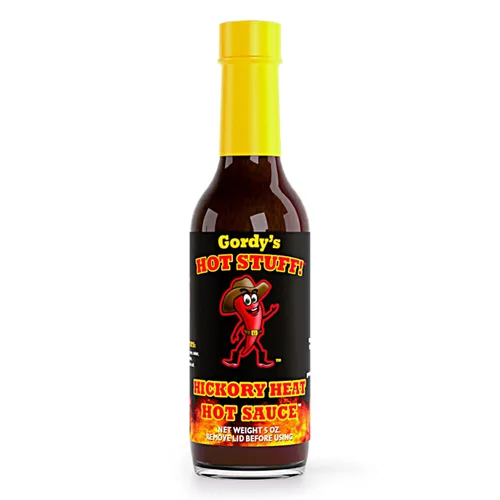 Miniatura 10 de Gordy's Hot Stuff! Salsa picante gourmet, hecha en Texas con chiles rojos para un sabor rico y complejo, hecha a mano en pequeños lotes, totalmente