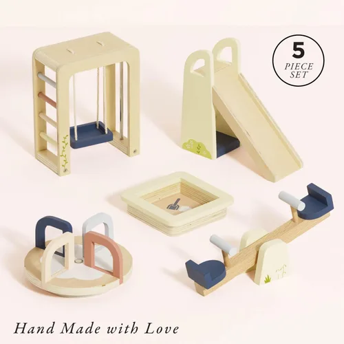 Miniatura 2 de Juego de muebles de exterior para casa de muñecas