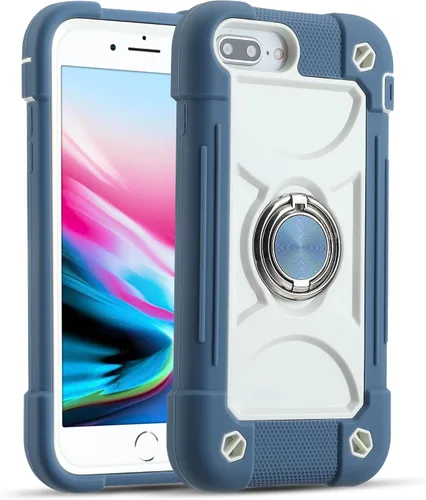 Miniatura 15 de MARKILL Compatible con iPhone Se3/iPhone Se2, Funda para iPhone 6/6S, Funda para iPhone 7/iPhone 8 de 4.7 Pulgadas con Soporte Anular, Funda