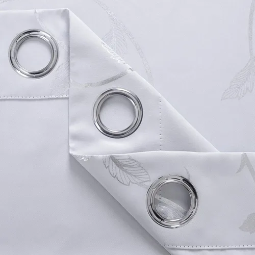 Miniatura 8 de BUHUA Cortinas Opacas de 63 Pulgadas de Largo, 2 Paneles con Aislamiento Térmico, Tratamiento de Ventana para Dormitorio, Cortinas Oscurecedoras