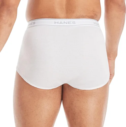 Miniatura 3 de Hanes Men's Moisture-wicking Cotton Briefs, Available in White and Black, Multi-packs Available