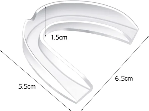 Miniatura 2 de Nuanchu Paquete de 30 protectores bucales deportivos, moldeables, atléticos, protectores bucales para adultos, hockey, fútbol, baloncesto, lacrosse