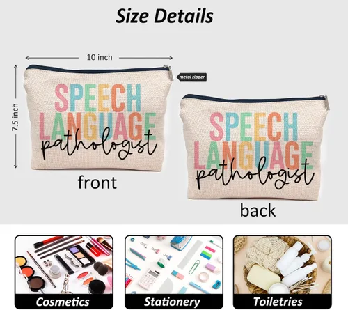 Miniatura 6 de IWXYI Bolsa de maquillaje para lenguaje del habla, Lenguaje del habla3